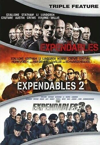 EXPENDABLES  EXPENDABLES 2  EXPENDABLE DVD - Region 2