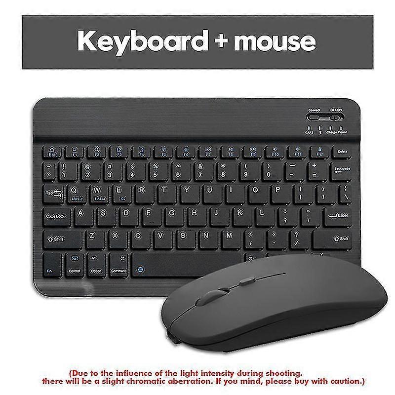 Wireless Bluetooth-compatible Keyboard Mouse Set Lightweight Portable For Ios Android Phone Tablet