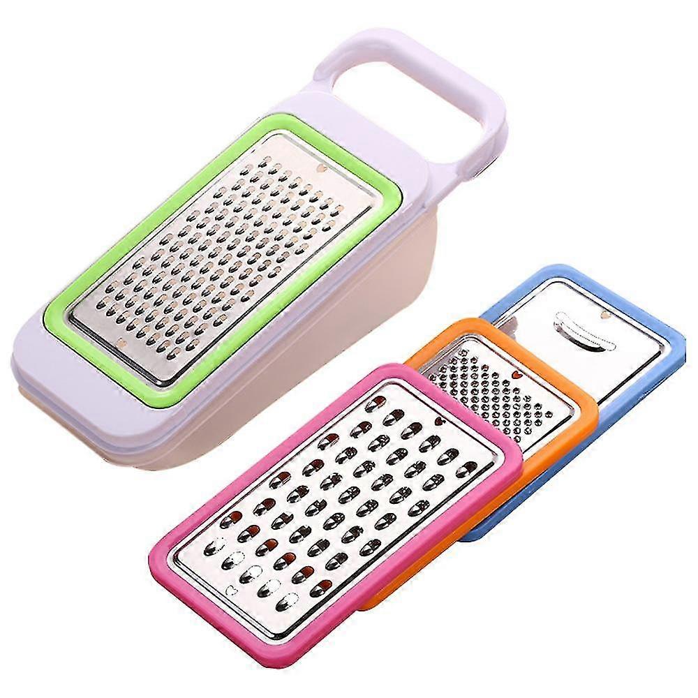 Grate, Slice & Store Set, One Size, Multi Color, Versatile Kitchen Grater And Slicer Set