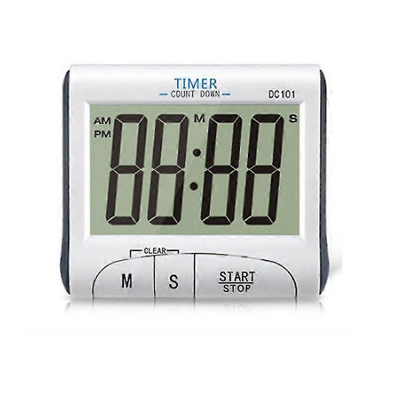 For 2024 Digital Kitchen Cooking Timer - With Large Display Screen, Loud Sounding Alarm Clock Countdown, Kitchen Timer