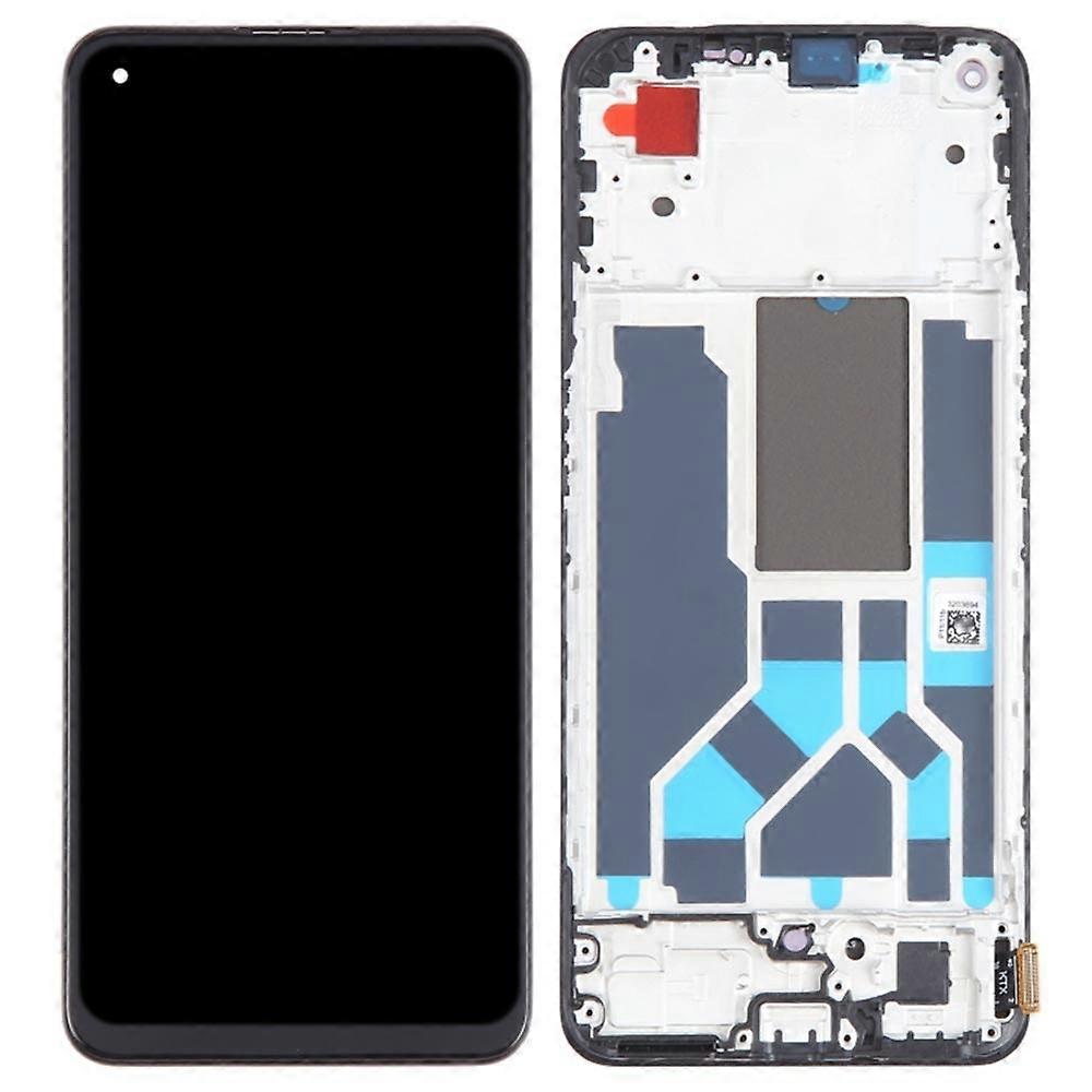 For Oppo Reno7 SE 5G OEM Grade S AMOLED Screen and Digitizer Assembly + Frame Part (without Logo)
