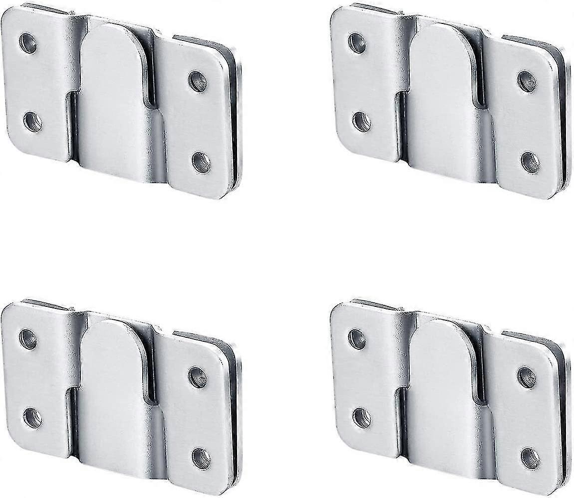 Sl Flush Mount Brackets, Headboard Wall Fixing Brackets Wall Mount Interlocking Z Clip Hook Hardware For Furniture Connecting, Pictures Mirrors