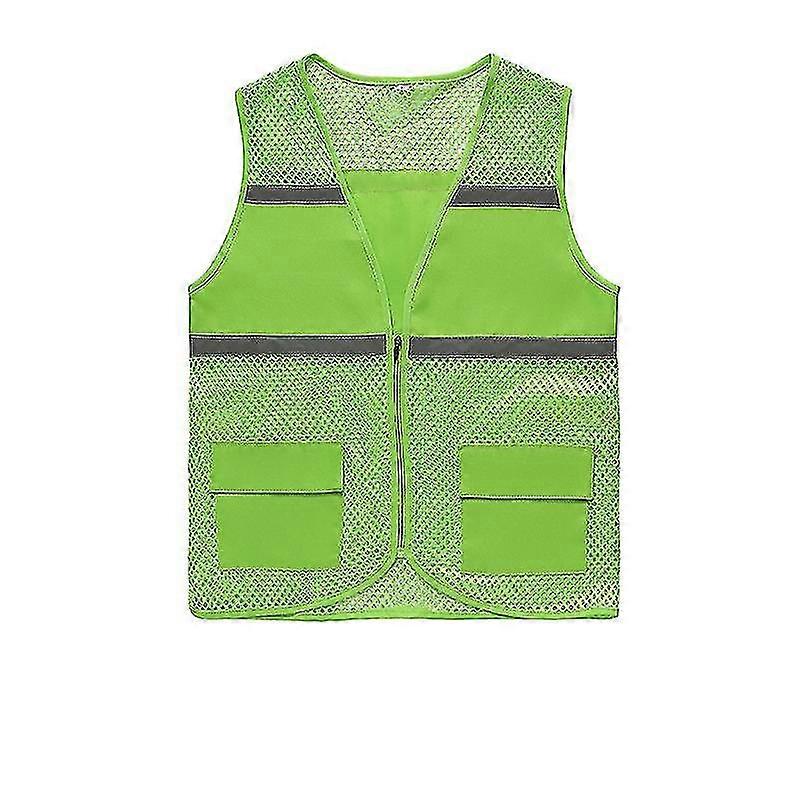 Women Waistcoat High Visibility Vest Reflective Work Safety Vests Jacket