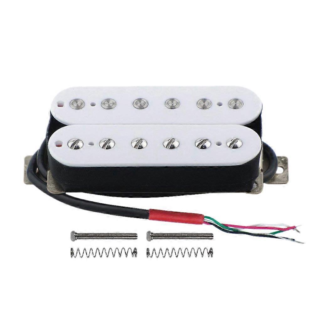 E-Gitarre Humbucker Pickups Brücke Alnico V Pickup Weiß