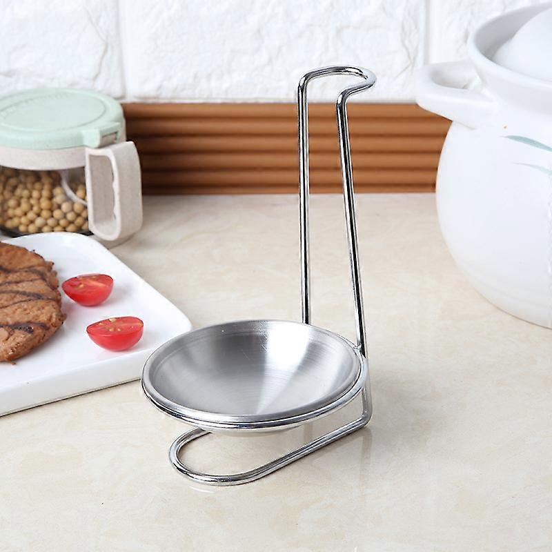 Utensil Rest with Silver Plastic Spoon,2024 Ping