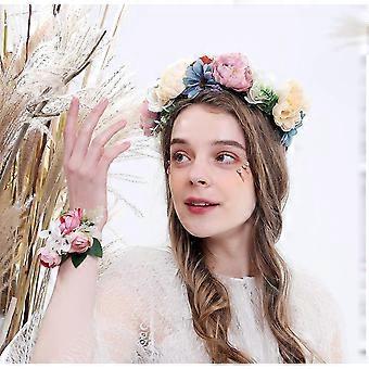 floral wreath headpieces