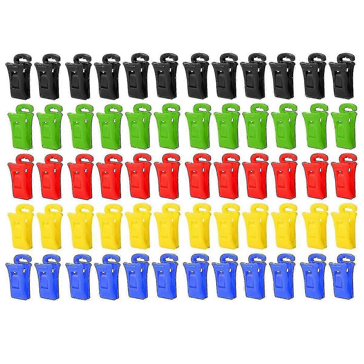 60 Sock Clips For Washing Machine And Dryer, Sock Clips With Hooks,sock Holder Washing Machine, Dir -