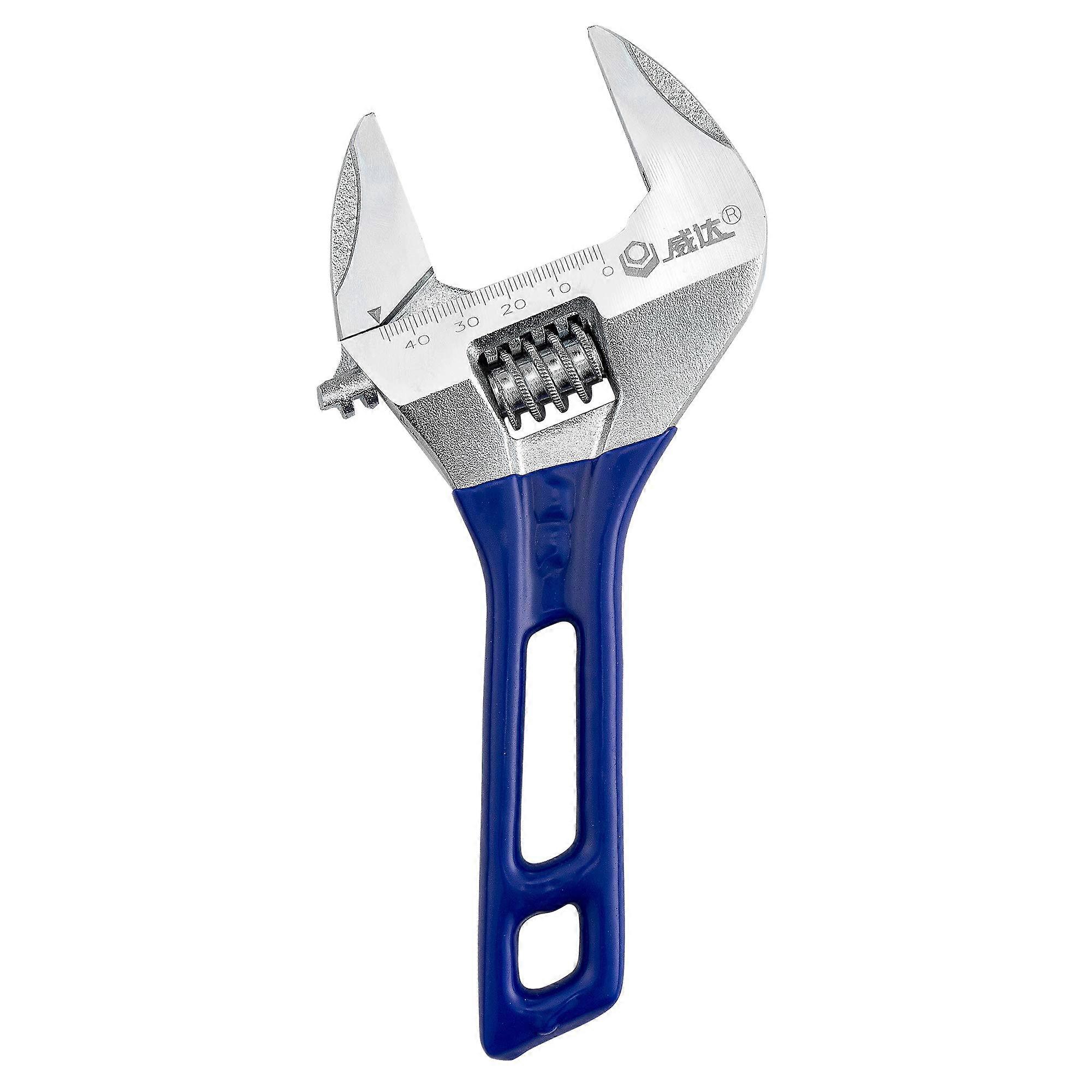 Adjustable Wrench, Large Mouth, Adjustable with Short Handle, Pipe Pliers, Adjustable Spanner (8")