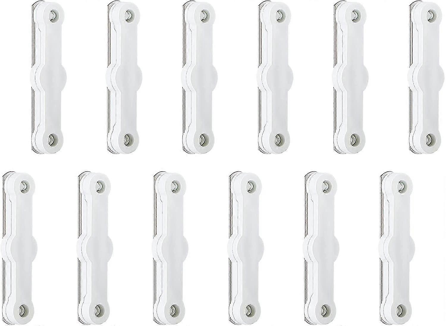 12 Pcs Window Mosquito Net Fastener, Window Fly Ccreen Clips No Drilling, Balcony Door Skylight