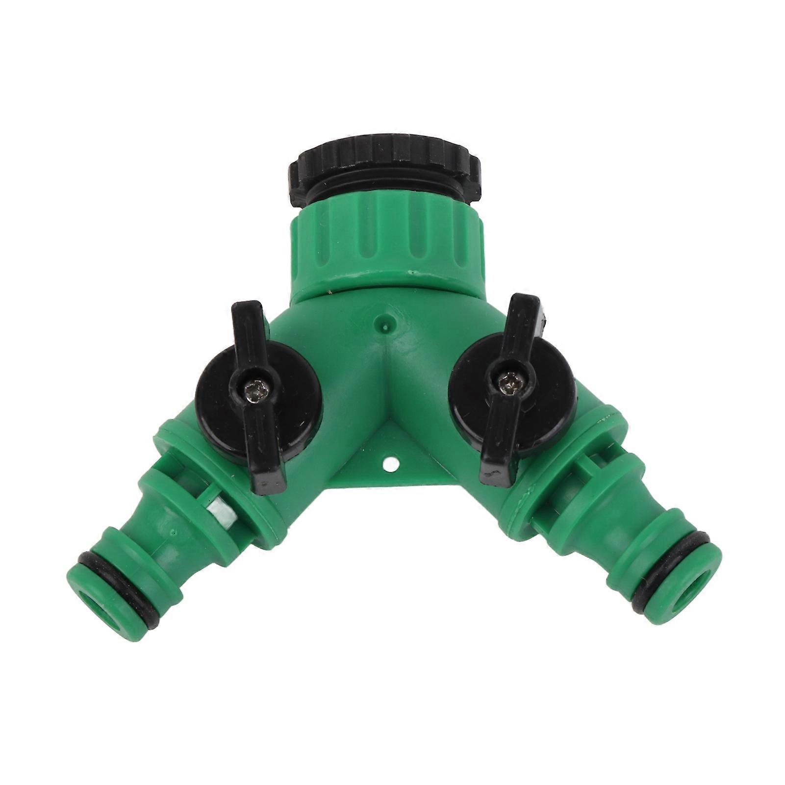 מפצל מים 3 דרך 1 כניסה 2 מתאם מפצל ברז שקע למכונת כביסה גינון 3 פטמות