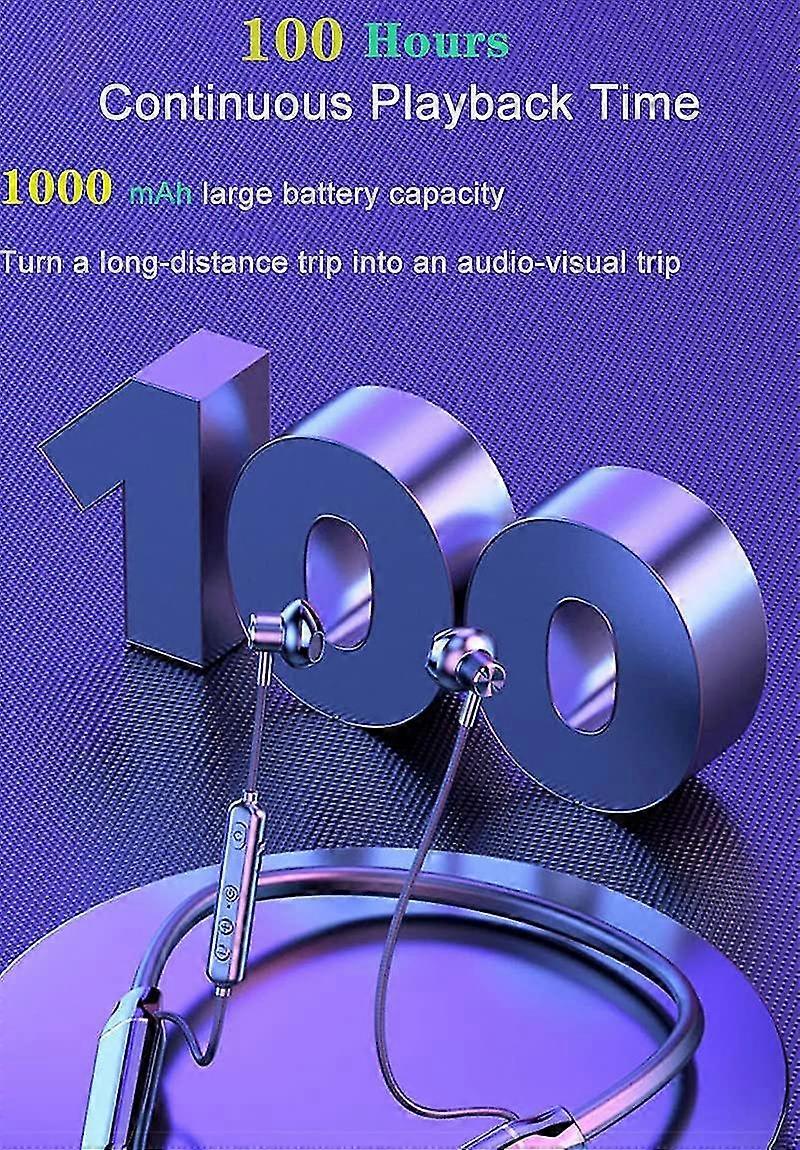 Bluetooth Headphones V5.0 10hour Playtime Lightweight Wireless Headset