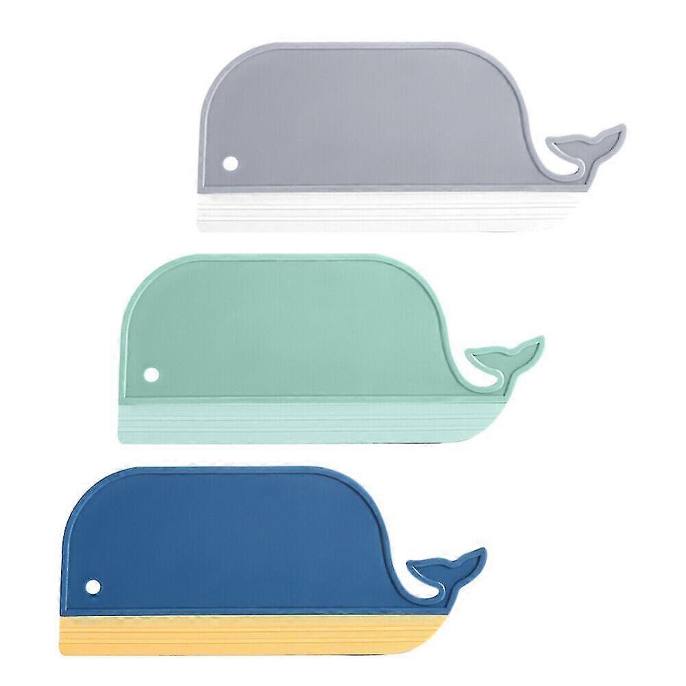 Window Scraper Glass Scraper Squeegee Wiper Water Scraper.(grey+blue+green)(3pcs)