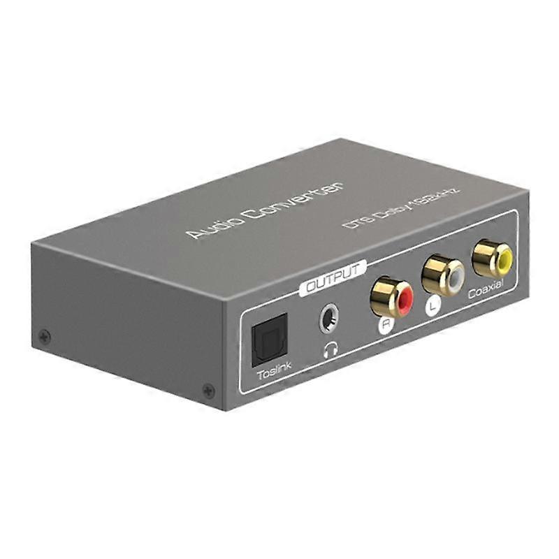 192KHz Multi Function Audio Converter, for ARC Toslink optisk SPDIF koaksial til 3,5 mm AUX koaksial A