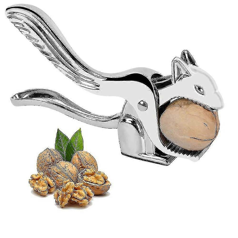Edelstahl-Walnuss-Clip, Nussknacker-Werkzeug, Walnussknacker-Werkzeug, Nussknacker für Nüsse, Metall-Nussknacker, Nussknacker Sheller-hy