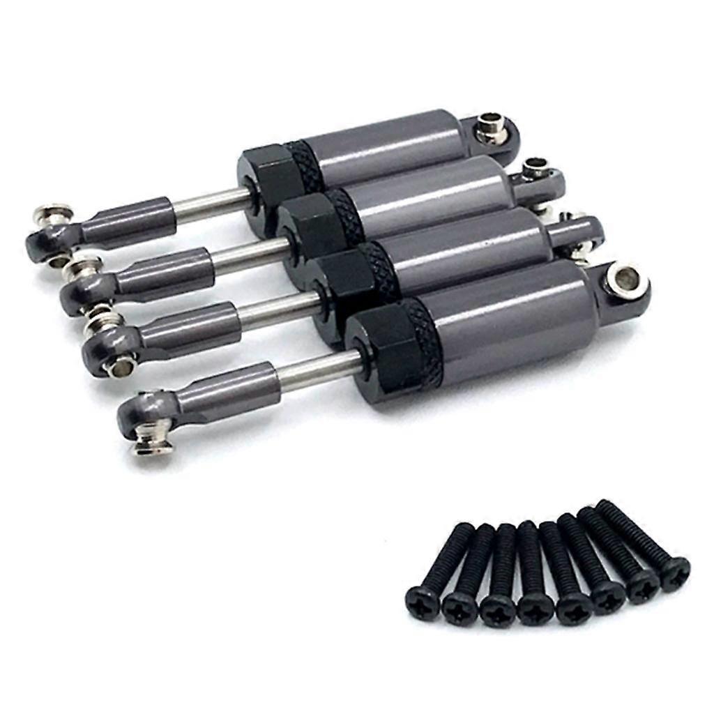 Metal Shock Absorber RC Damper with Springs Fit for HS 1/18 RC Car Crawler 65mm - blue