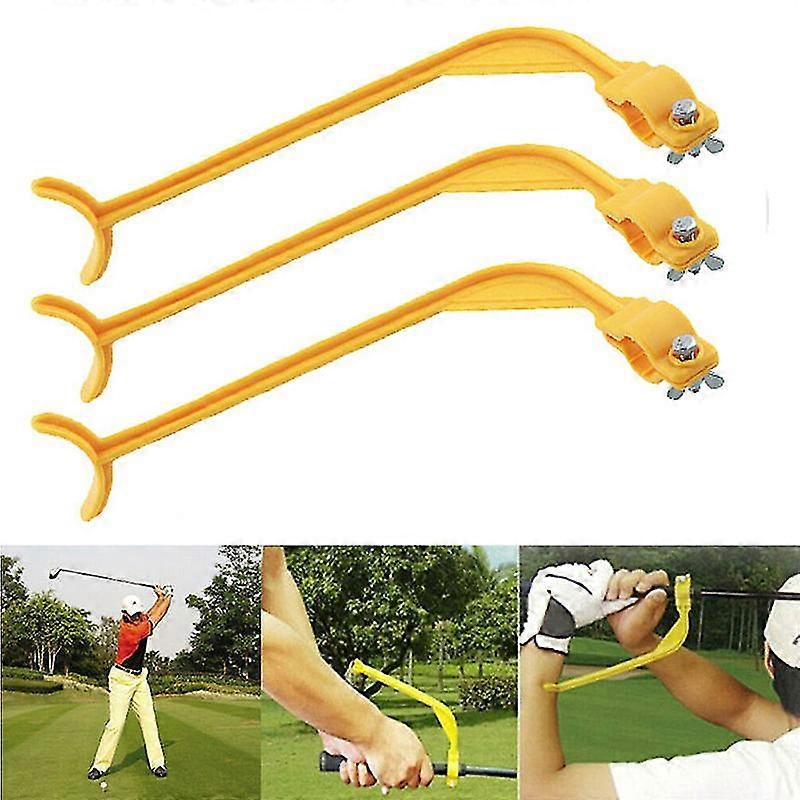 3pcs Golf Swing Trainer Practice Guide Golf Gesture Correct Wrist Training Aids8700521946529