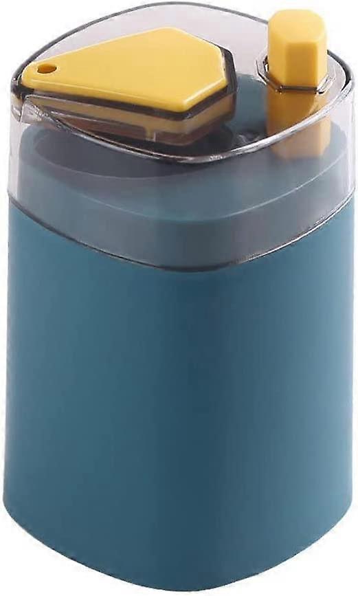 Automatic Toothpick Holder, Toothpick Dispenser, Creative Toothpick Box, Portable Toothpick Dispenser Storage Box, Automatic Toothpick Box (Blue)