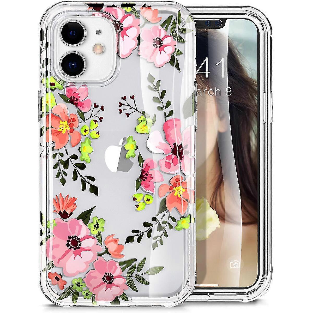 New Flower Phone Case For Iphone 12, Fall Protection