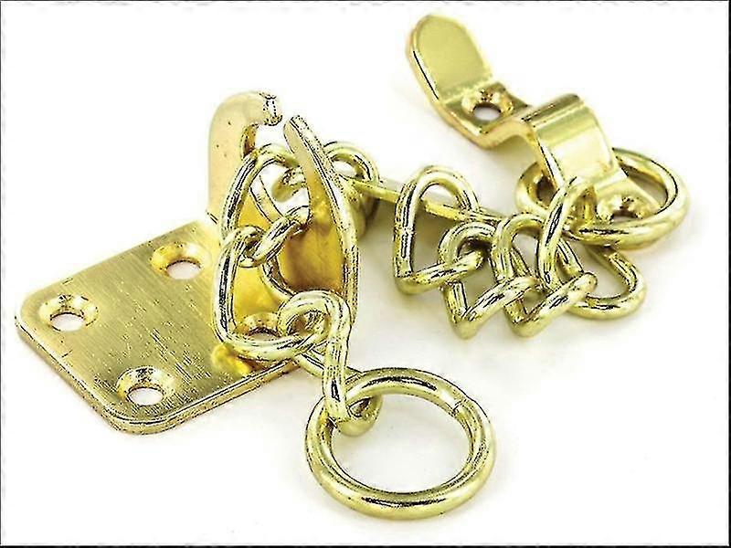 Securit Narrow Door Chain Ed Plated S1643
