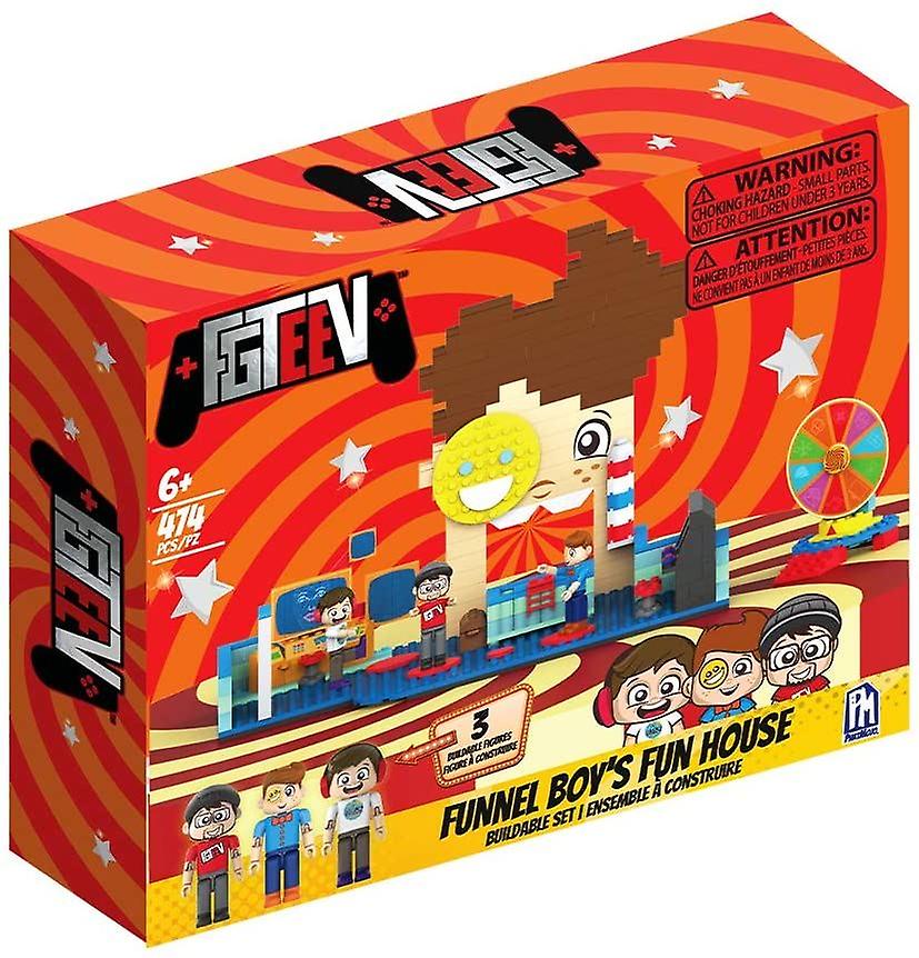 FGTeeV Funnel Boys Fun House Deluxe Buildable Set