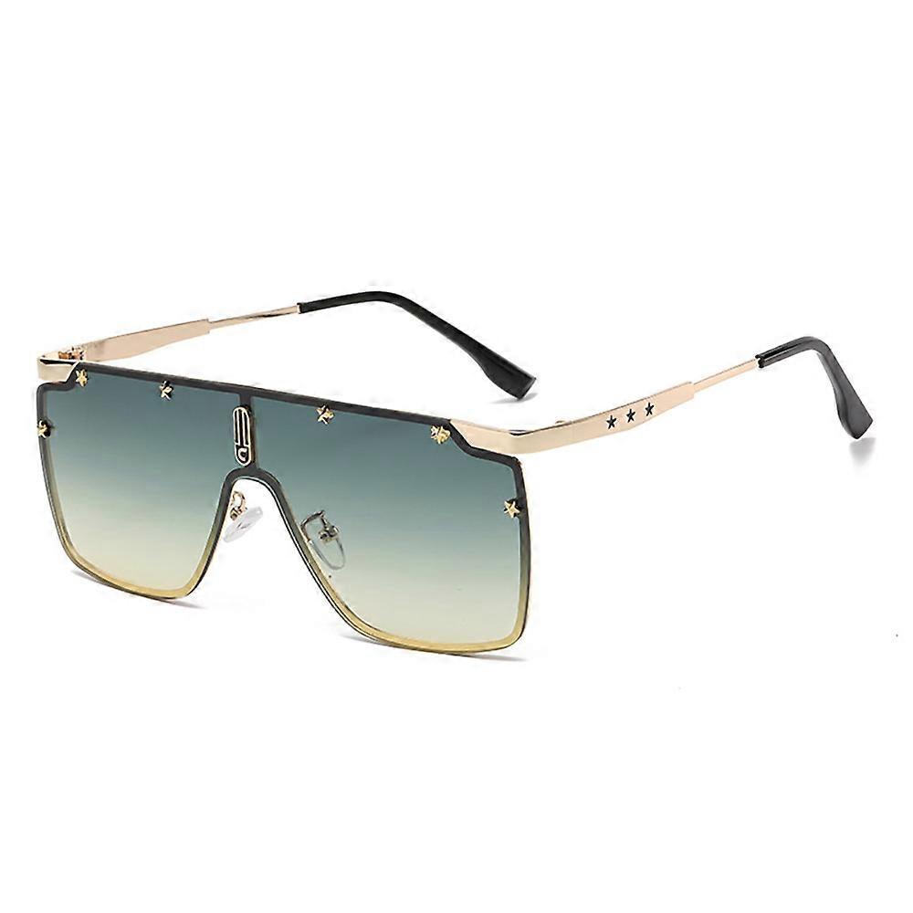 Oversized Square Pilot Óculos de Sol Designer Homens Mulheres Retro Driving Shade Glasses