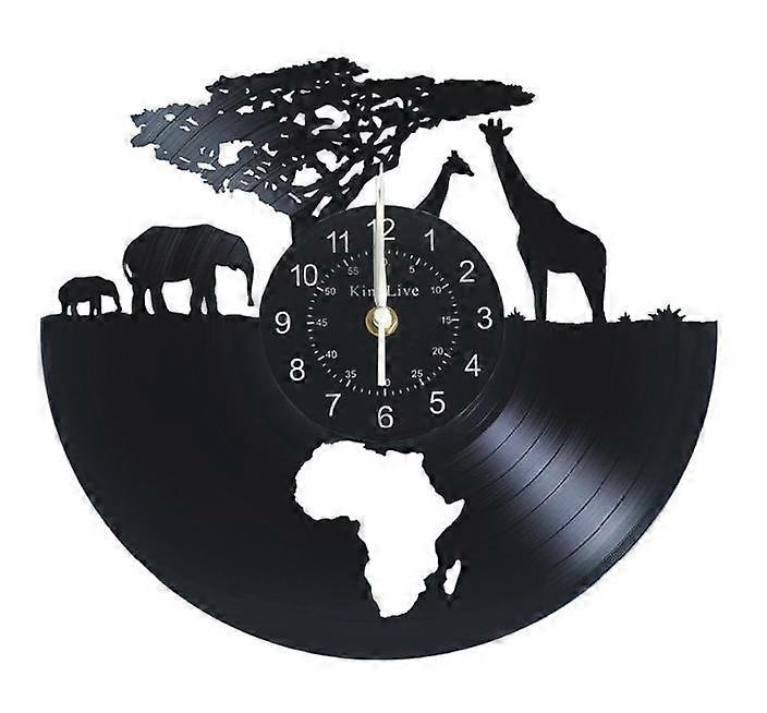 1 قطعة الفينيل سجل ساعة الحائط ، جنوب أفريقيا موضوع ساعة الحائط ، ساعة صامتة ، لعيد ميلاد ، السنة الجديدة ديكور عيد الحب ، لغرفة نوم غرفة المعيشة ، رو