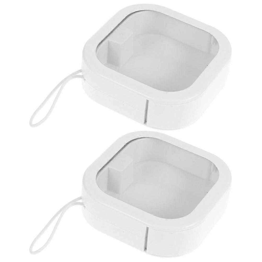 2pcs Hair Tie Organizers Portable Hair Tie Holders Small Storage Organizer Hair Tie Storage Organizers