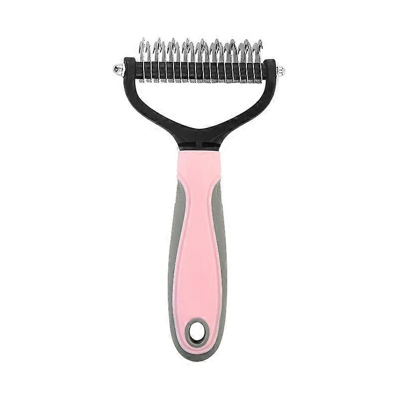 Premium Deshedding Grooming Tool For Pets Reduces Shedding Up To 90% Open knot comb