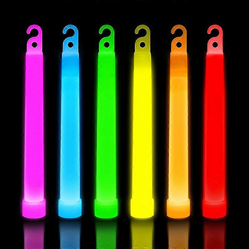 25pcs Ultra Bright Glow Sticks In Bulk - Multi Use Glowsticks For Parties, Camping, Emergency Light And Survival Kit With 12 Hours Duration
