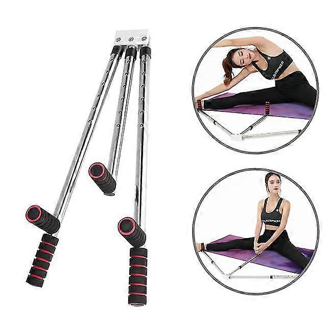 Adjustable Split Leg Stretcher - Stainless Steel Yoga Dance Exercise Equipment