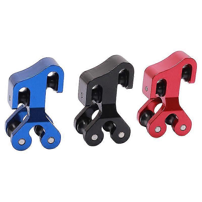 1pc Cable Slide Aluminum For Works On Bows With A 3/8" Cable Bar Ultra-light Pulley Sub-string Module-black