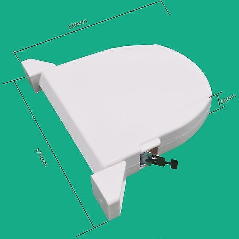 Strap winder strap box for blind and manual roller shutter white 175*130*25mm14mm/5m