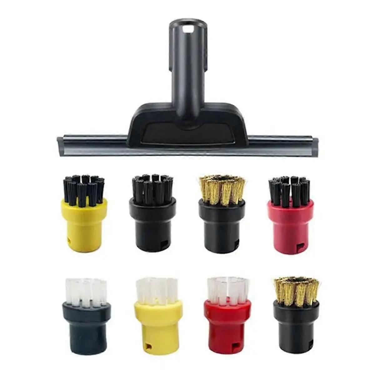 Nozzle Brush Head for SC2 SC3 SC4 SC5 Steam Cleaner Replacement Accessories Window Nozzle Round Brush