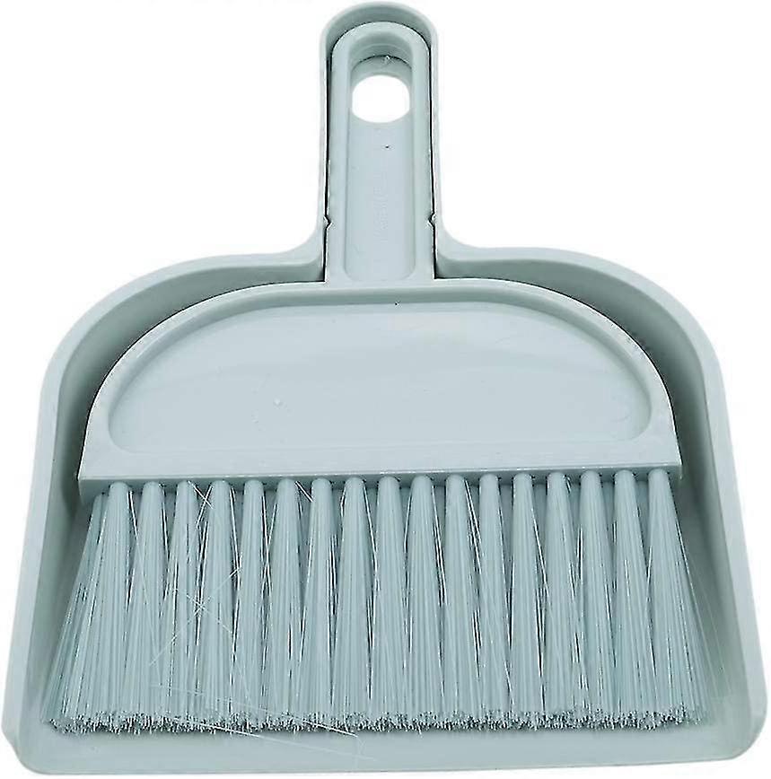 Mini Dustpan And Brush Set Small Broom And Dustpan Cleaning Set Cleaning For Table Desk Counter Drawer Keyboard Car For Kids Adults, Green