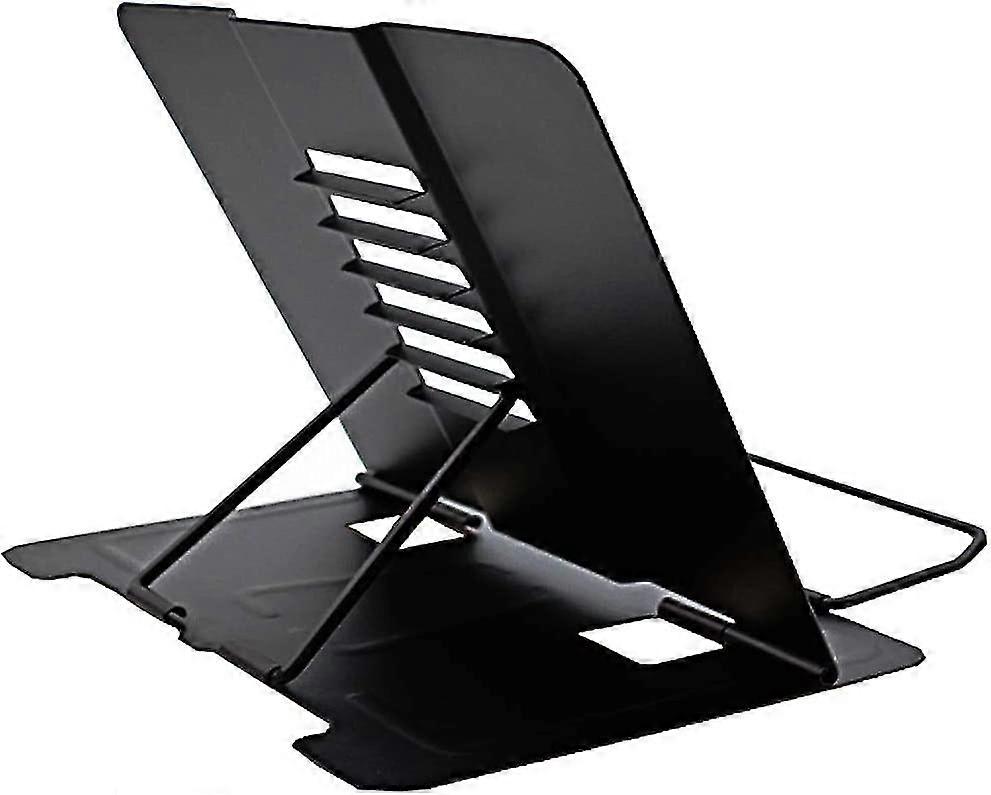 Metal Stand Folding Reading Holder With 6 Adjustable Angles And Clip,sturdy Holder