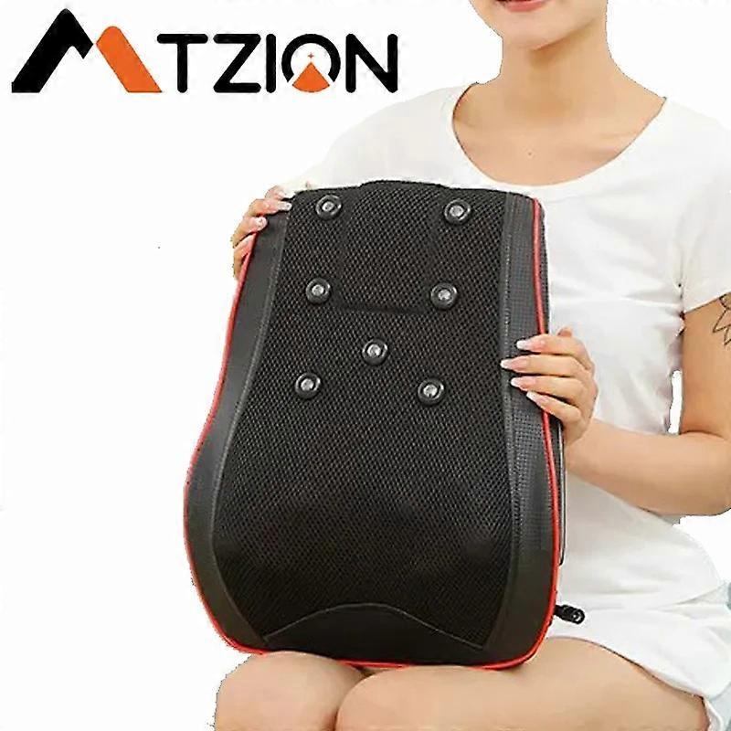 Massagers Pillow-Electric Finger Press Belt 20 Heating Massagers Head,Lumbar Spine Rolling 3D Kneading,Back Massagers for Relax