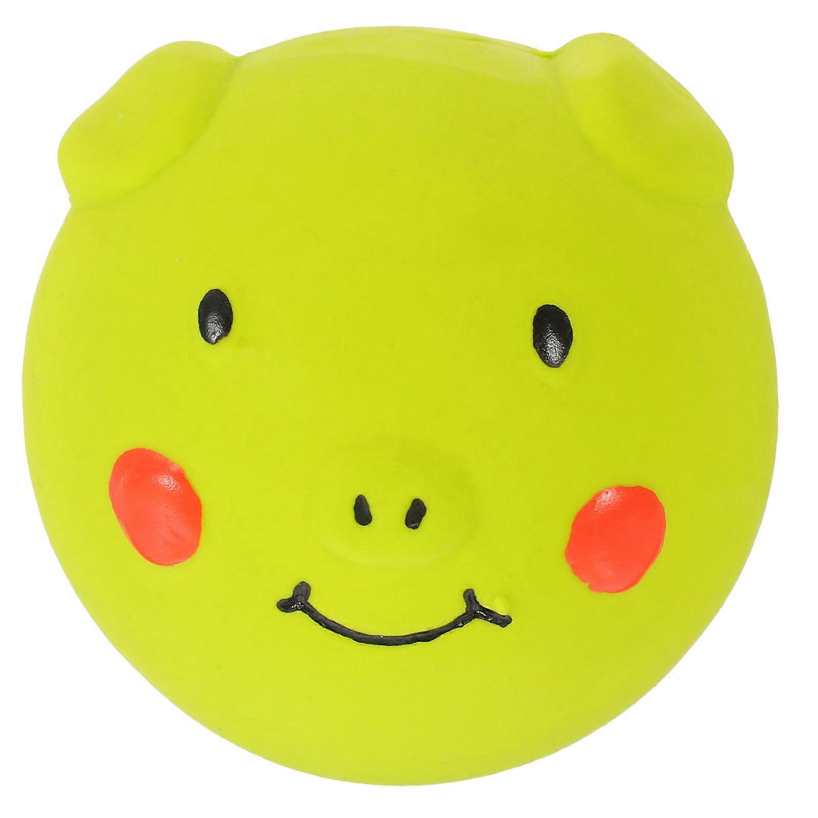 Squeaky Dog Chew Toy for Aggressive Chewers Chewy Ball Dog Teeth Cleaning Toy Interactive Dog Toy