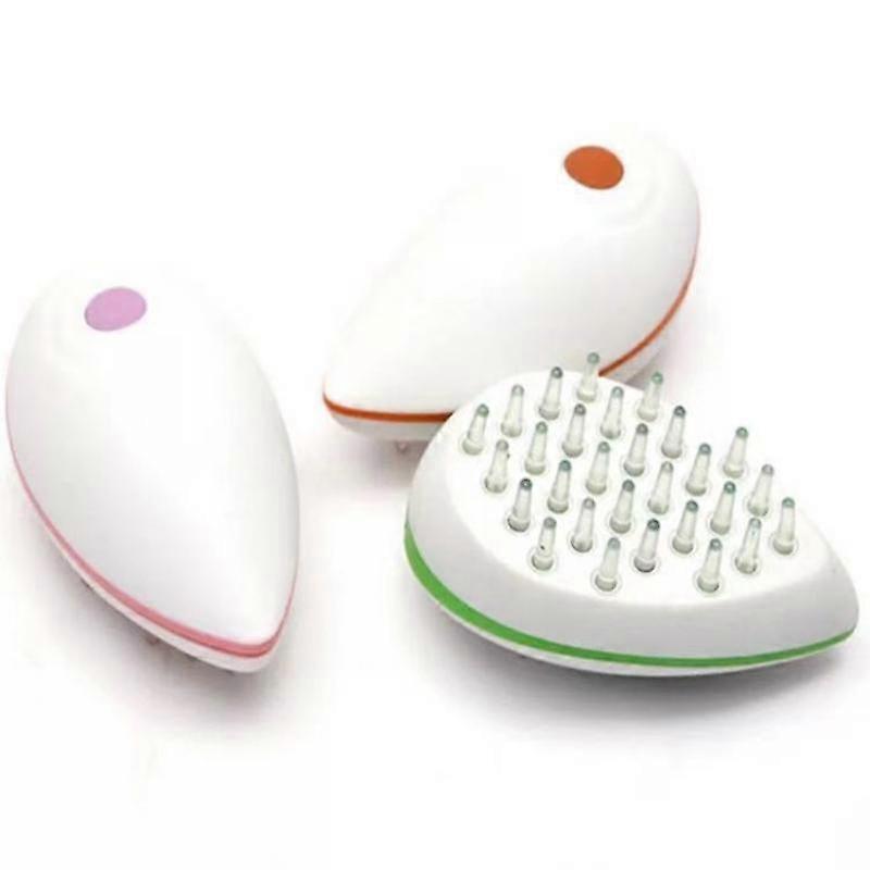 Mini Vibrating Scalp Massager Hair Regrowth Electric Head Vibration Massager Hair Comb for Scalp Care Hair Loss Stress Release