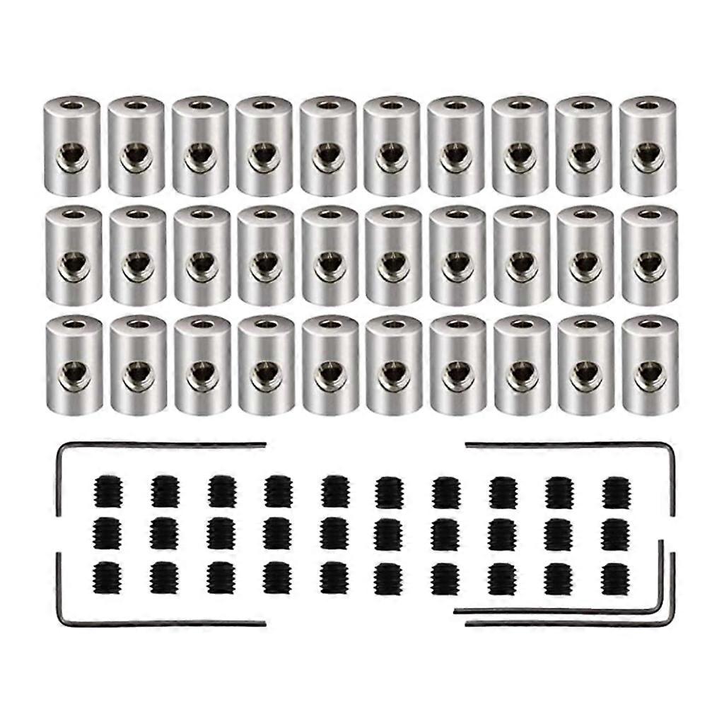 60pcs Brooch Caps and Wrench Locking Pin Back Locking Pin Locking Buckle Pin