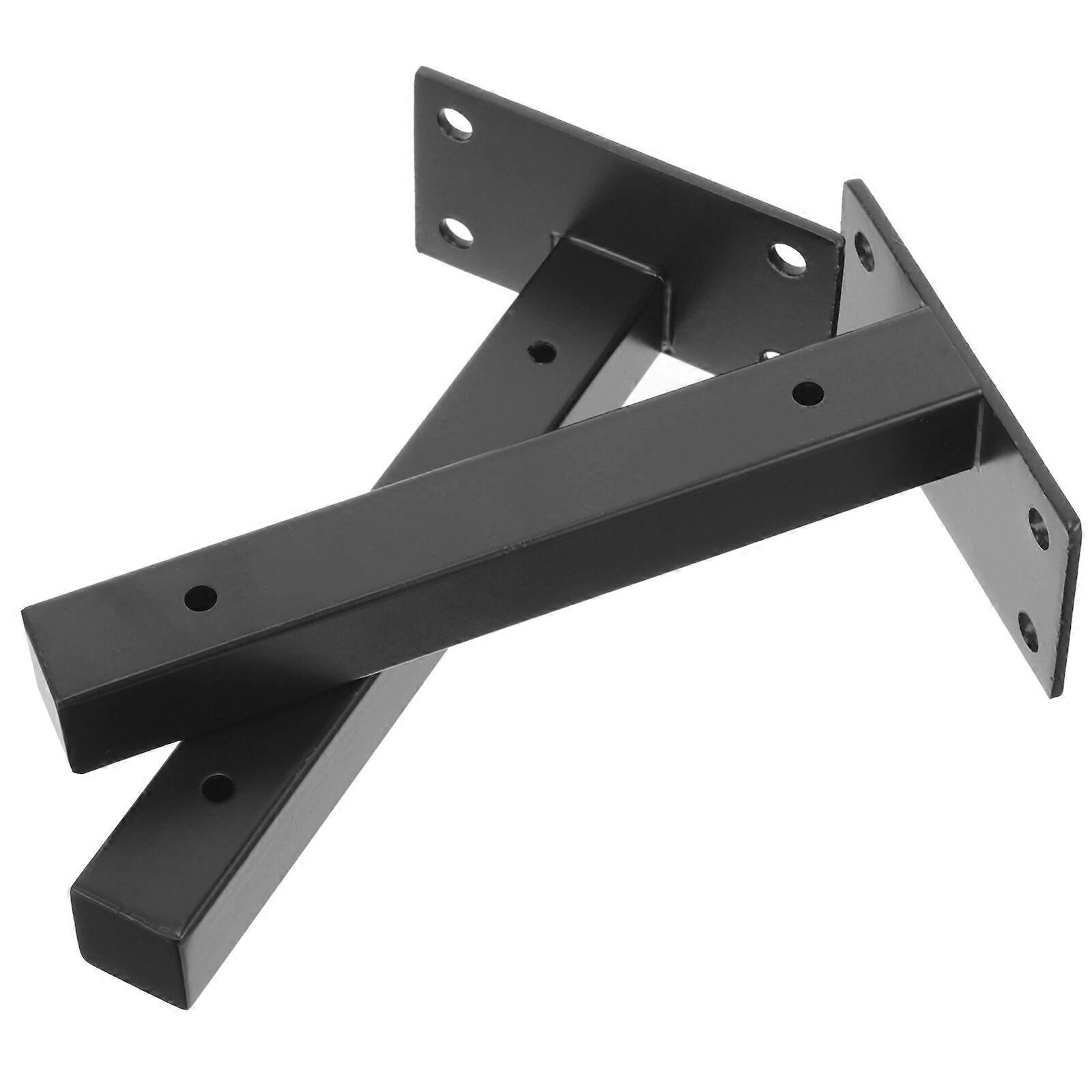 2pcs Shelf Brackets Floating Shelf Brackets Heavy Duty Bookshelf Brackets Support