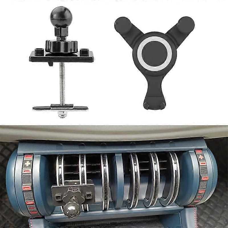 For BYD ATTO3 Mobile Phone Magnetic Holder BYD ATTO3 Gravity Clip Universal Navigation Fixed Support