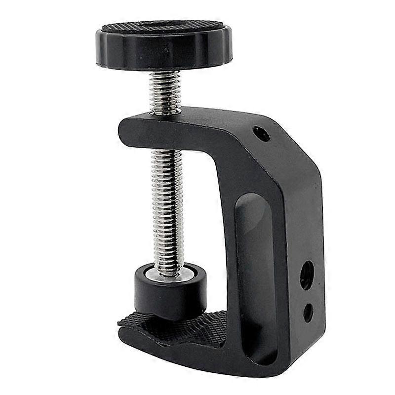 Universal C-clamp, Aluminum Base Clamp Desktop Mounting Bracket