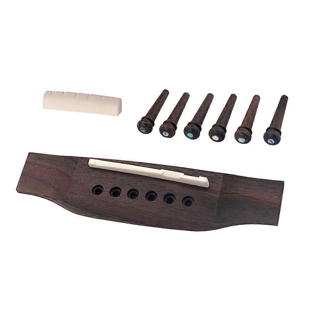 Eleguitar الغيتار السروج الغيتار استبدال العظام جسر دبابيس باس جسر الغيتار أوتاد Ukelele جسر الجوز الجوز الجوز الجوز التبعي