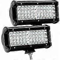 Phare de Travail LED 12V 300W 7 pouces 144W Proiettore LED Voiture 12V Etanche IP67 Spot Flood Feux