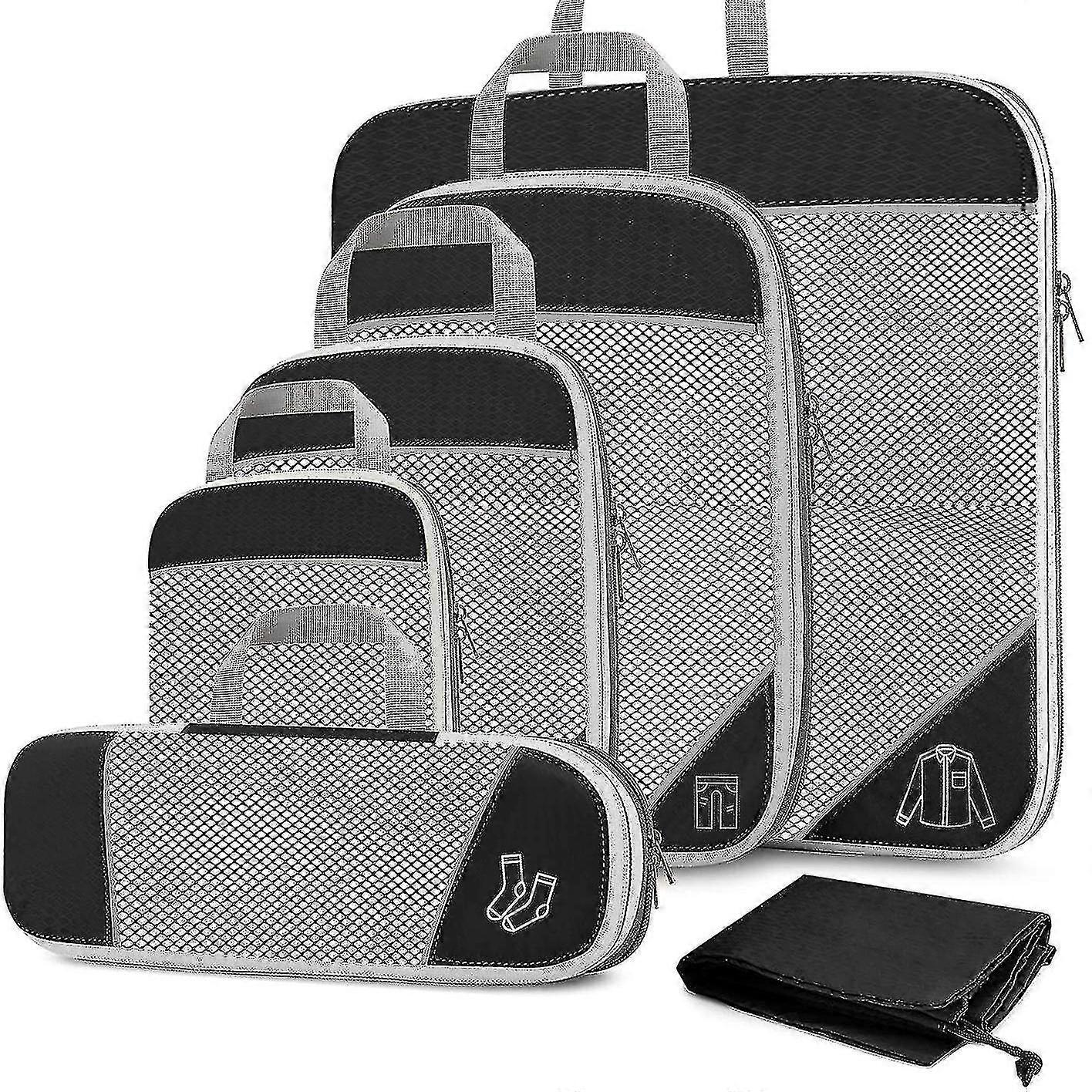 Kokoonpuristuva matkalaukkusetti Matkatavarajärjestäjä Järjestäjä