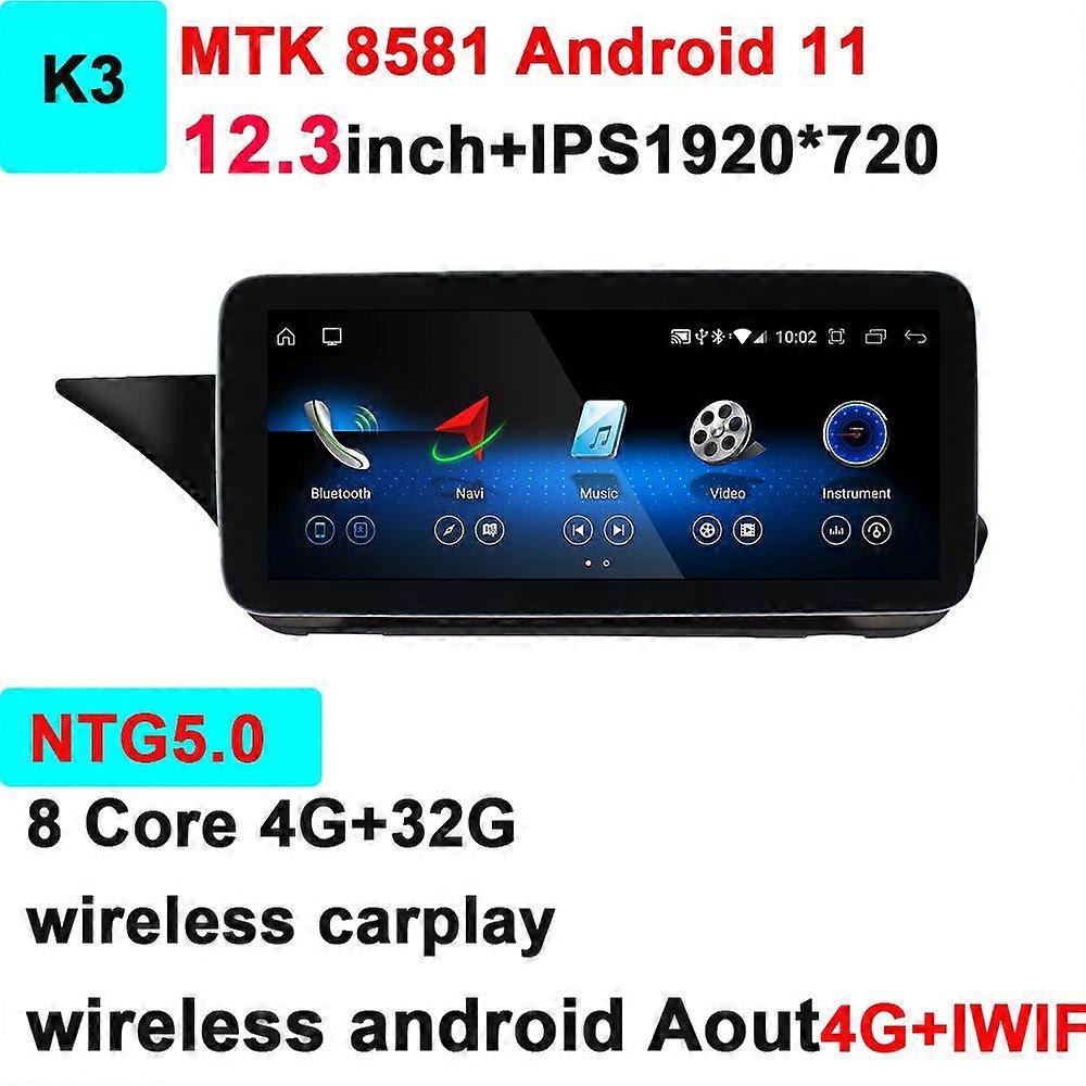 JingTian Android 12 Car Carplay Navigation Audio Radio Multimedia GPS Video Player for  Mercedes Benz E Class W212 2009-2016 MP5