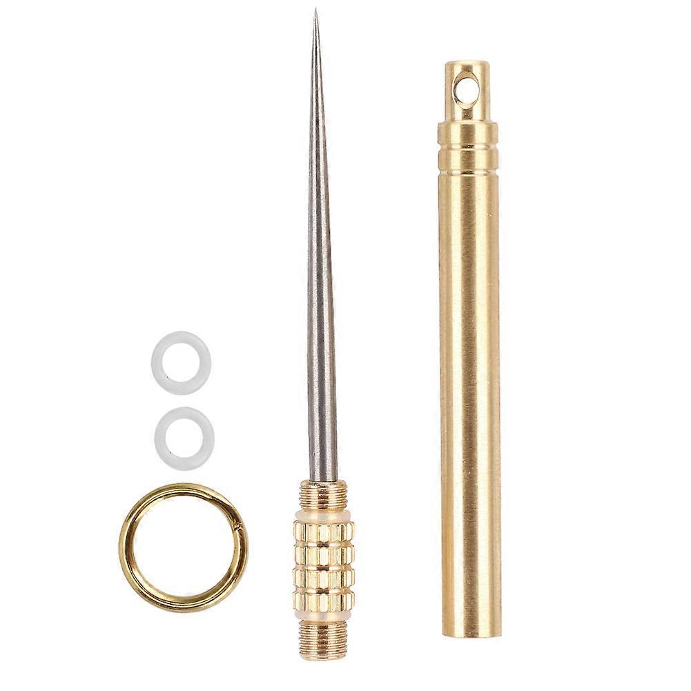 Titanium Alloy Reusable Toothpick Waterproof Portable Toothpicks Storage Holder