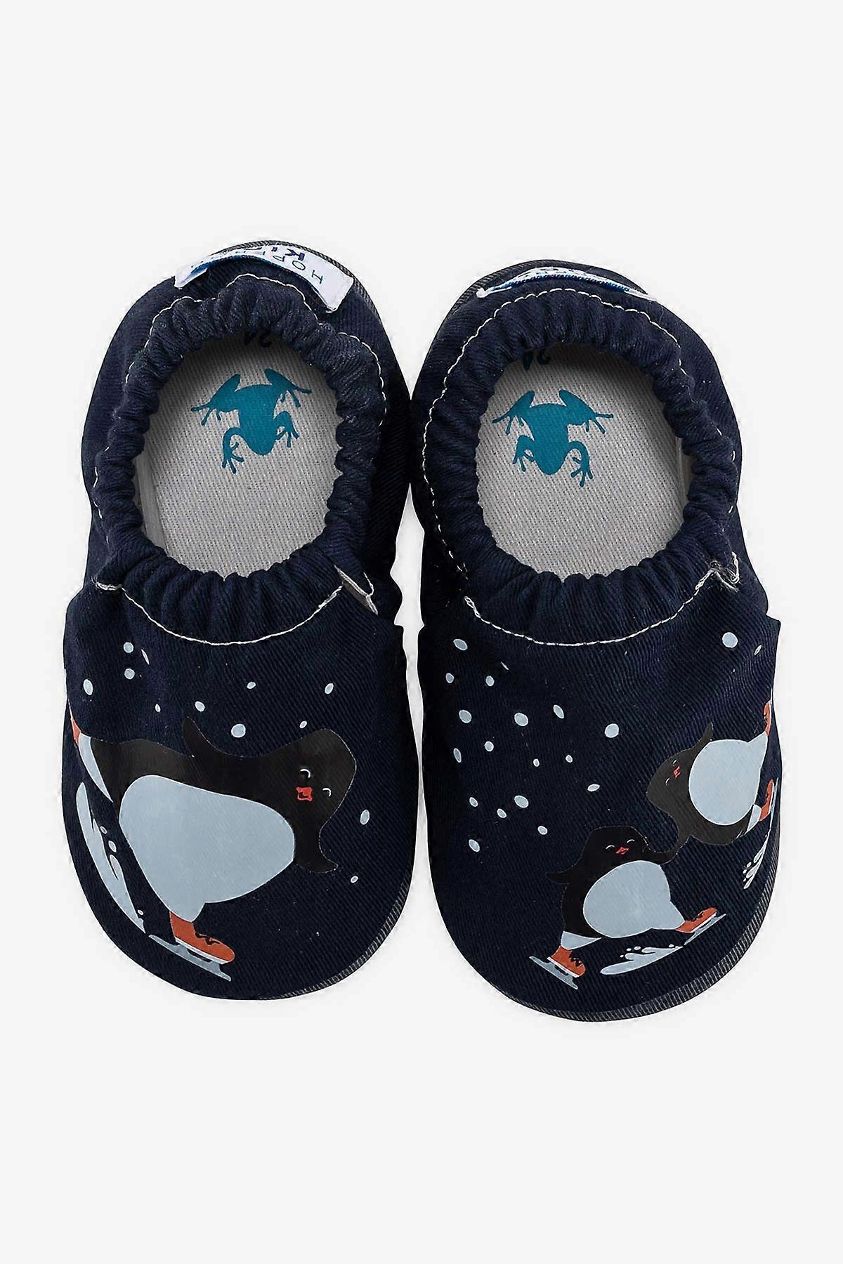 Ice Dancing Hyper Navy Blue Barefoot Smart Booties