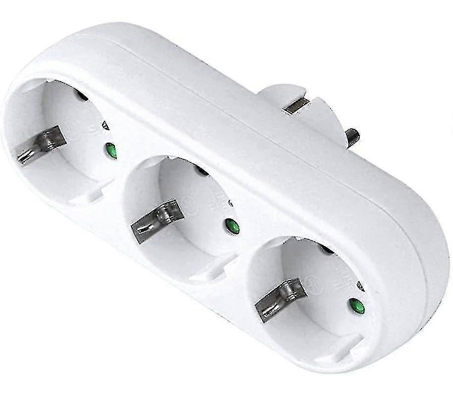 3-way Socket Adapter,3-way Multiple Plug Wall Or Table Socket 16a/250v