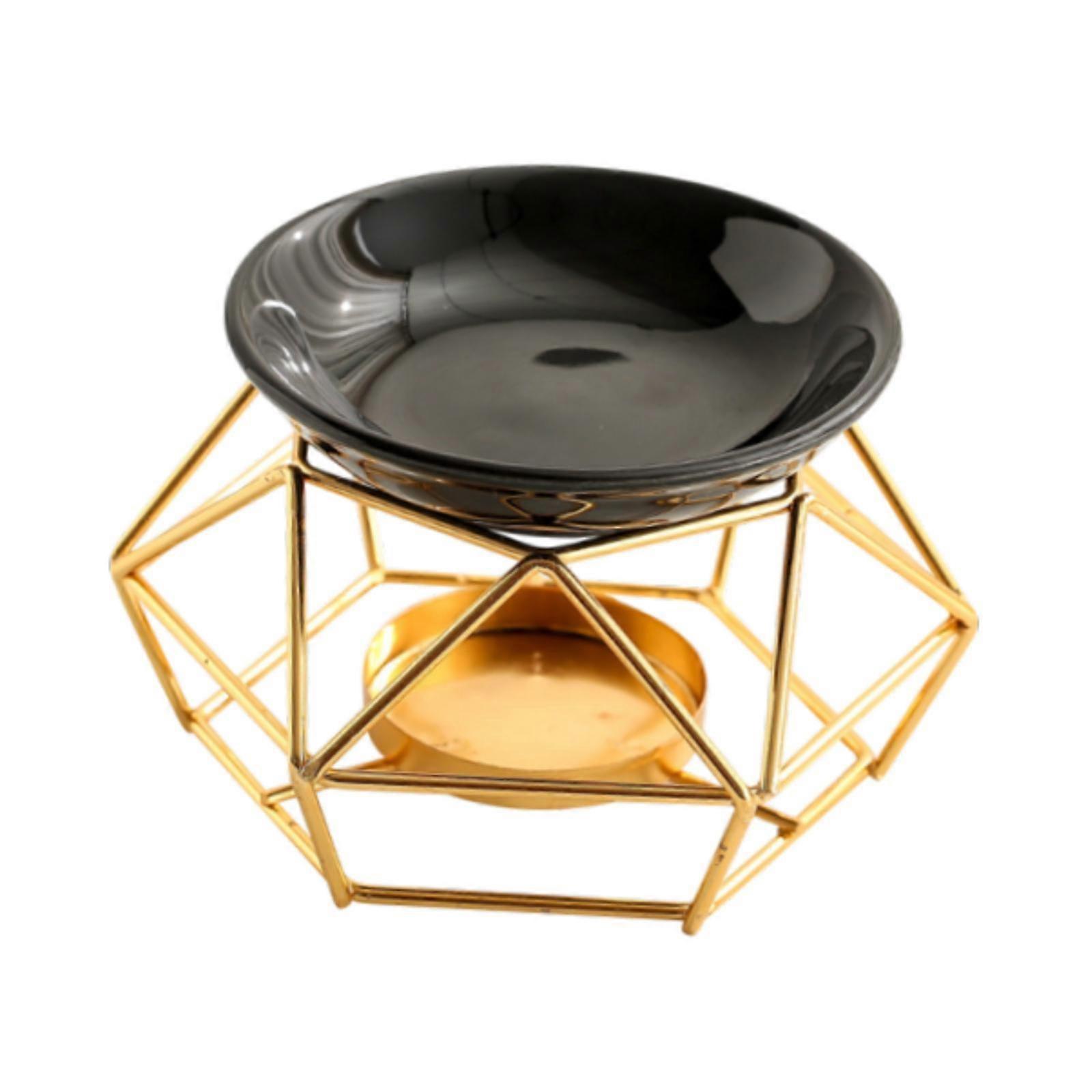 Essential Oil Burner Diffuser Metal Stand for Yoga Room Versatile Decorative